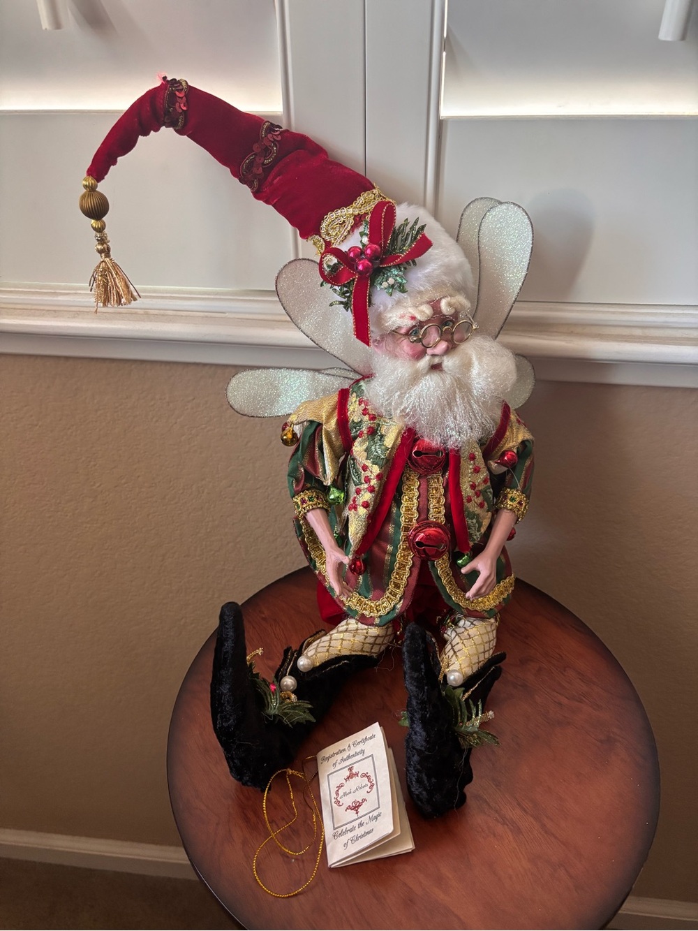Rare Retired Mark Roberts medium ornament fairy 51-36748 Christmas Decor